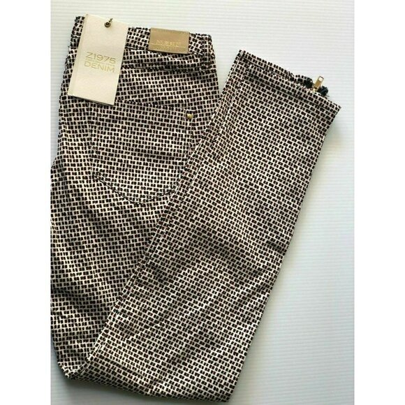 Zara Women's Slim Comfort Ankle Zip Pants Size 4 - Picture 1 of 10